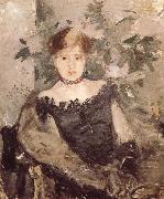 Berthe Morisot The woman in the black Spain oil painting artist